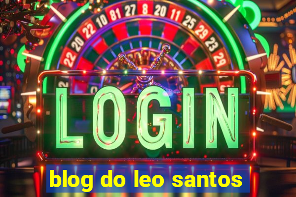 blog do leo santos